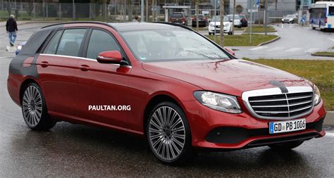 Spied S Mercedes E Class Estate Is Almost Naked Paul Tan Image