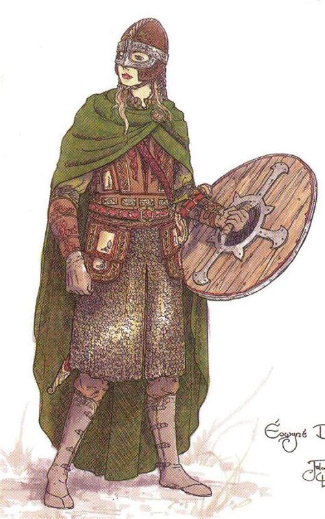 Artist Idea Of A Viking Shield Maiden Tolkien Viking Shield Maiden