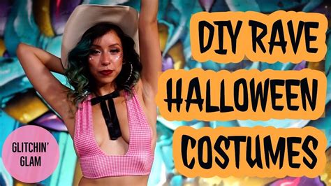 Halloween Rave Outfit Lookbook 9 Diy Halloween Costumes Youtube