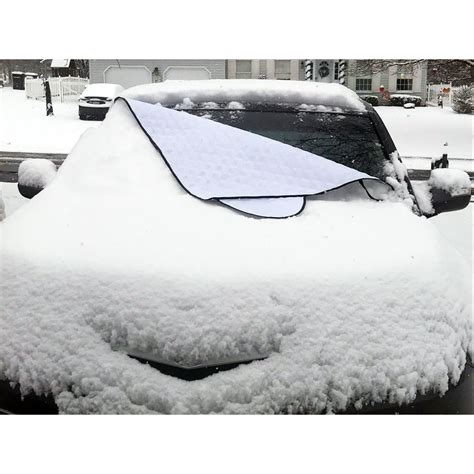 Premium Snow Windshield Cover By Glare Guard Car Windshield Snow