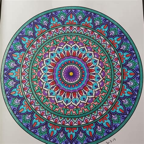 Intricate Mandalas Coloring Book Mandala Coloring Mandala Mandala