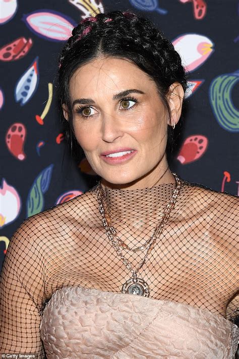 Demi guynes kutcher (born november 11, 1962), known professionally as demi moore, is an american actress, film producer, film director, former songwriter, and model. Demi Moore Dresses in Princess-Style Ballgown at Harper's ...