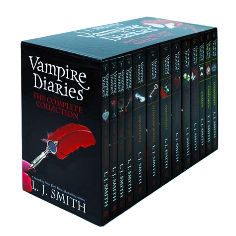 Vampire Diaries Complete Collection 13 Books Set By L J Smith The A