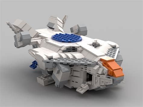 Lego Moc Overwatch Dropship By Pingubricks Rebrickable Build With Lego