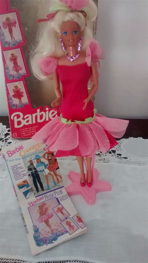 Barbie Moda Flor Roupas Para Barbie Barbie Moda