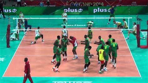 Cameroons Volleyball Team Full Of Passion Warm Up Youtube