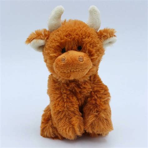 Scottish Highland Coo Soft Toy By Jomanda Softer Than A Soft Thing