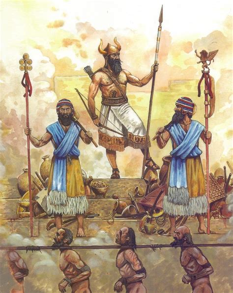 Akkadian King Naramsin Ancient Mesopotamia Ancient Warfare Ancient
