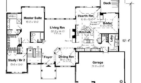 Ranch Home Floor Plans With Basement Flooring Ideas