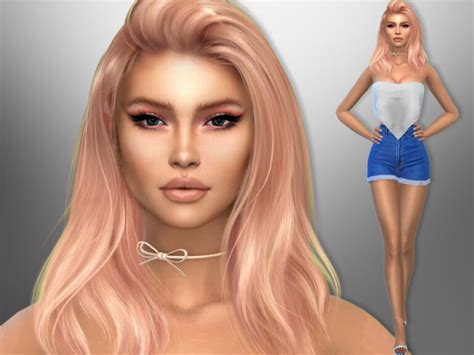 The Sims Resource Simona Clements By Divaka45 • Sims 4 Downloads