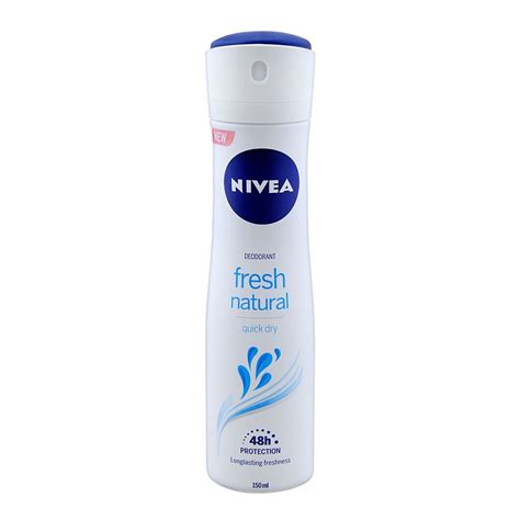Buy Nivea 48h Fresh Natural Quick Dry Deodorant Spray 150ml Online At
