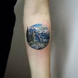 Landscape Tattoos Pictures