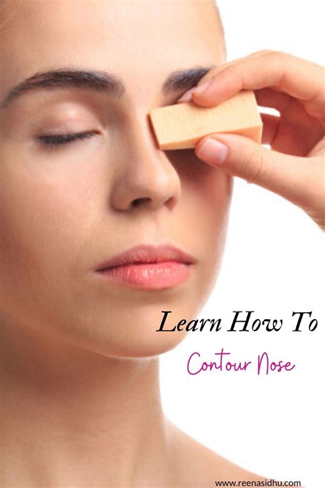 If you have a really long nose, for instance, and you want it to appear slim but smaller, you would put highlight on the tip of your nose, and contour the bridge and the tip with a darker shade to make the bridge look shorter. How To Contour Nose: For Every Nose Type! in 2020 | Nose contouring, Nose types, Contouring ...