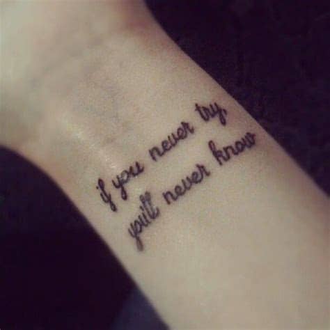 motivational tattoo quotes wrist - Google Search | Wrist ...