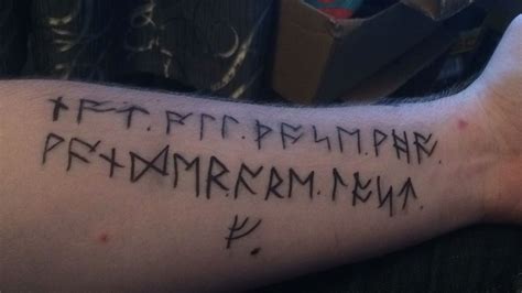 Not All Those Who Wander Are Lost F Tolkien Dwarvish Runes