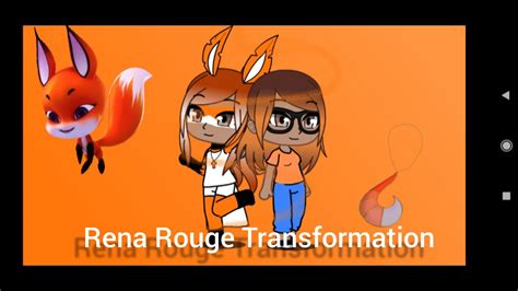 Rena Rouge Transformation Gacha Club Youtube