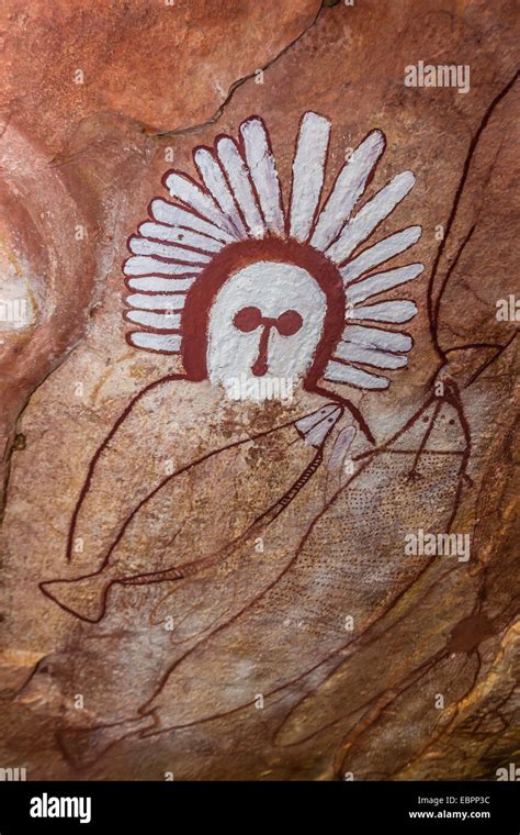 los aborígenes cueva wandjina ilustraciones en cuevas de piedra arenisca en balsa kimberley