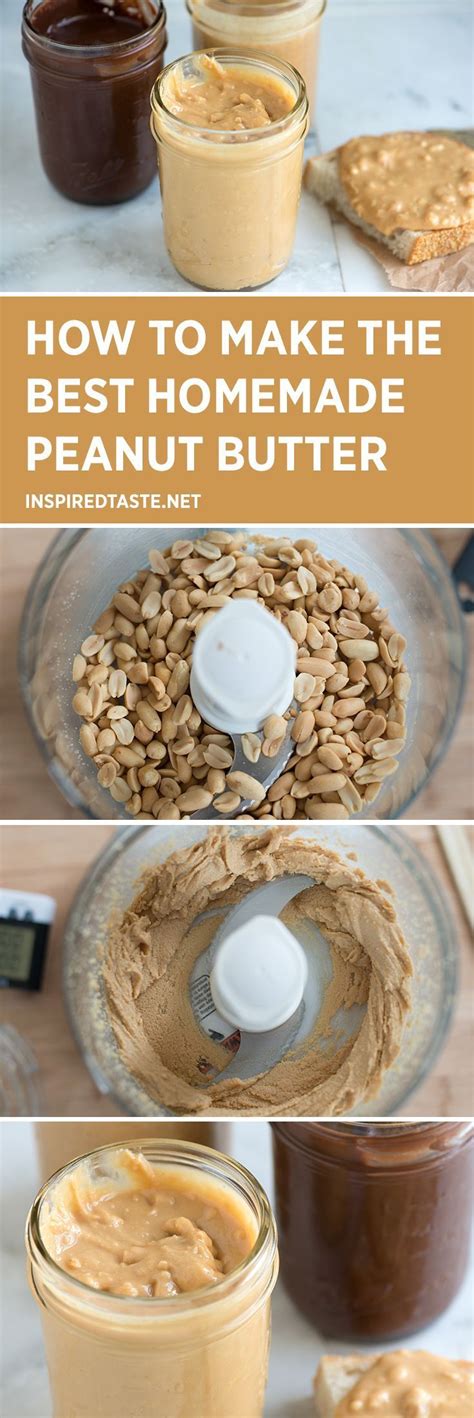 Best Homemade Peanut Butter Recipe Peanut Butter Recipes Food