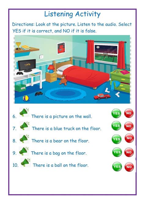 A Worksheet For Children To Learn How To Read And Understand The Words