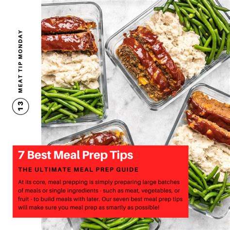 7 Best Meal Prep Tips Uw Provision Company