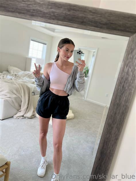 "Feeling sporty and cute 😋" by skylar_blue from OnlyFans | Coomer