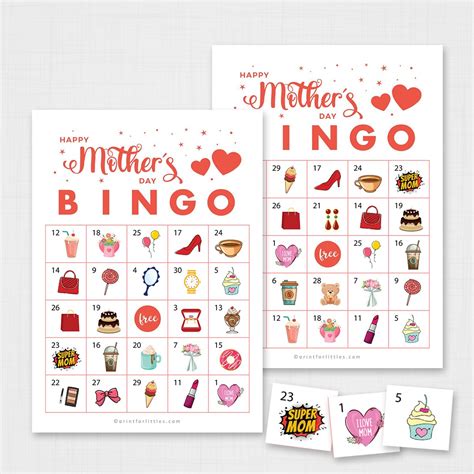 Mothers Day Bingo Printable Printable Word Searches