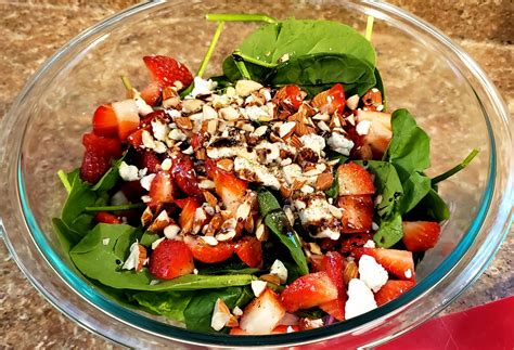 Its Strawberry Spinach Salad Season Rhealthyfood