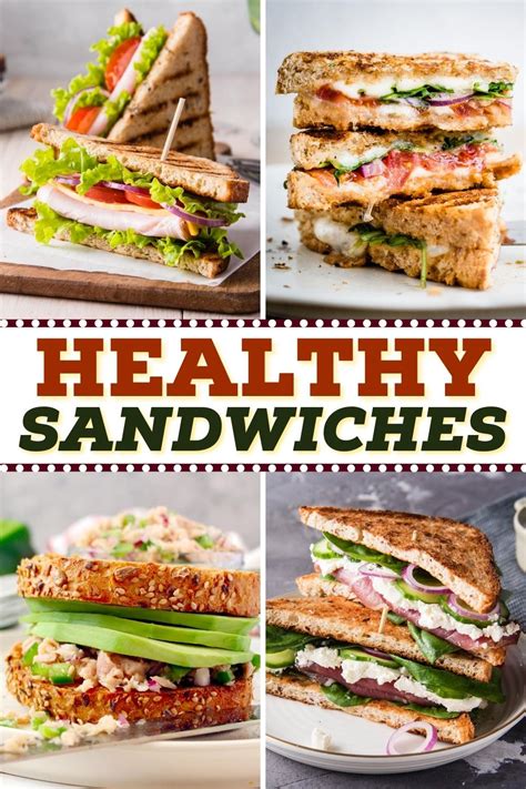 25 Healthy Sandwiches Easy Lunch Ideas Insanely Good