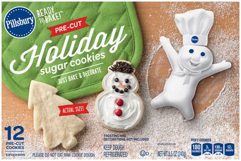 45 of the best vegan christmas cookie recipes for all your. Pillsbury Ready to Bake!™ Pre-Cut Holiday Sugar Cookies 12 ...