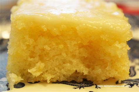 Don't drain off the juices from the crushed pineapple as you'll want the extra moisture and flavor that it adds to the cake! Pineapple Sheet Cake