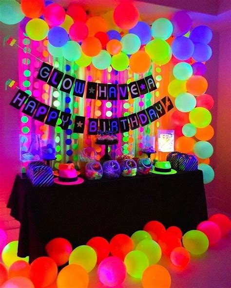 Pin By Gwen Sisson On Craft Ideas In 2020 Glow Party Decorations