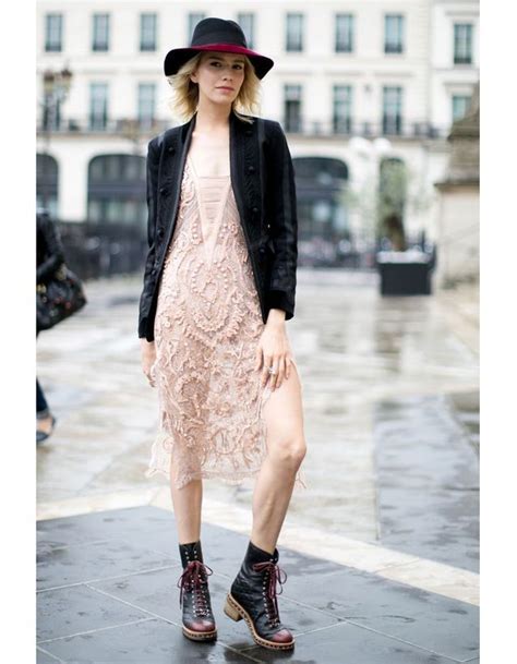 Street Style Comment Porter La Dentelle Elle