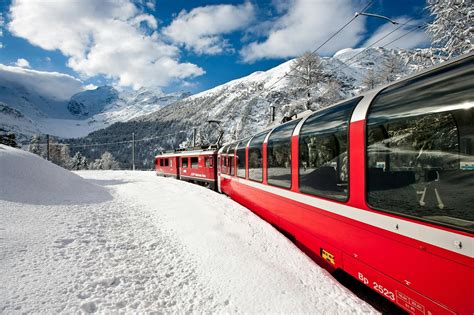 Lokalee Milan Items Bernina Express Scenic Train Ride From Sankt