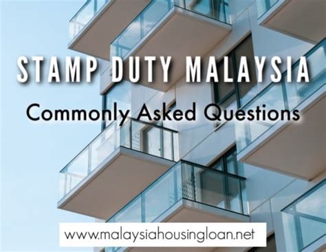 There are no scale fees, it's a flat rate of 0.50% from the total loan amount. Stamp Duty Malaysia 2019 - Commonly asked Questions - The ...