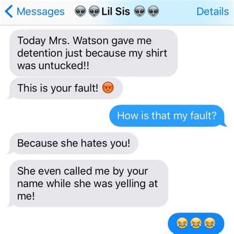 40 Hilarious Texts All Siblings Have Sent To Each Other
