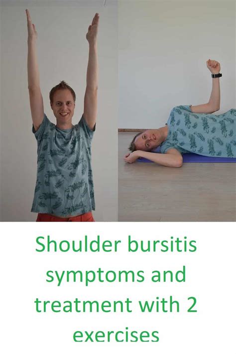 Shoulder Bursitis Symptoms And Treatment With 2 Exercises