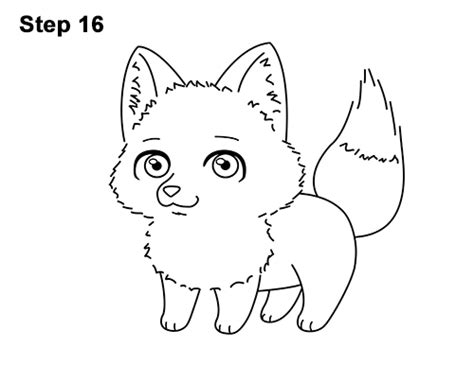 How To Draw A Fox Cartoon