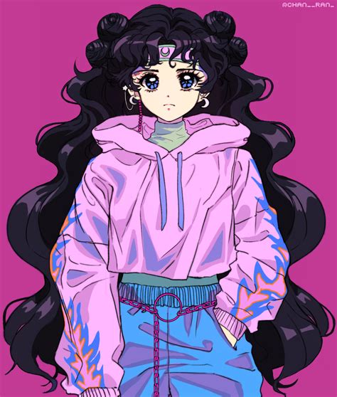 Safebooru 1girl 80s Alternate Costume Artist Name Bishoujo Senshi Sailor Moon Black Hair Blue