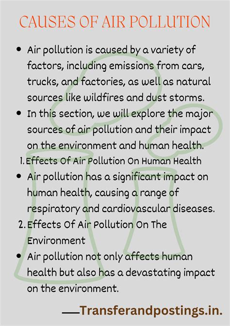 The Devastating Effects In Comprehensive Air Pollution Essay