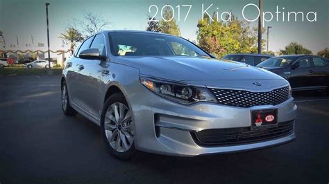 2017 Kia Optima Ex 24 L 4 Cylinder Road Test And Review Youtube