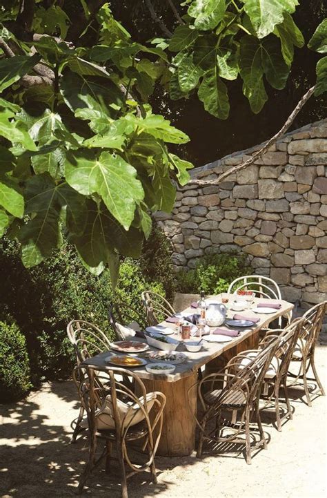 Decor And Recipes Outdoor Dining Provence Cool Chic Style Fashion