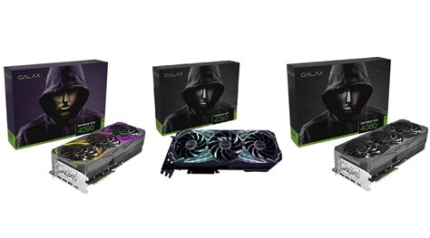 Galax Unveil Its Geforce Rtx 40904080 Series Of Graphics Cards Eteknix