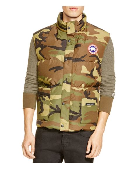 Canada Goose Goose Freestyle Down Vest In Green For Men Lyst