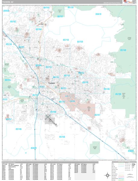 Tucson Az Maps