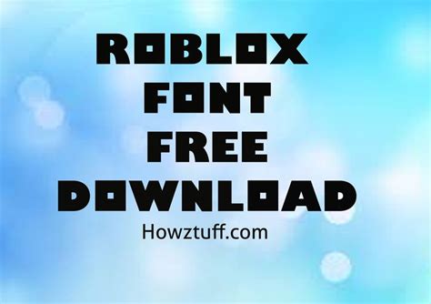 Roblox Font Free Download Free Fonts Download Free Font Roblox