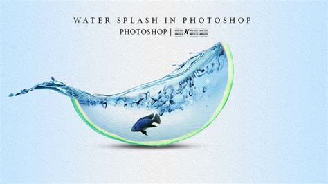 Papon Graphics Water Dispersion Effect In Photoshop Photoshop Splash