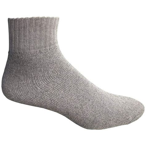 All Time Trading Mens Wholesale King Size Cotton Quarter Ankle Socks Plus Size Gray Ankle