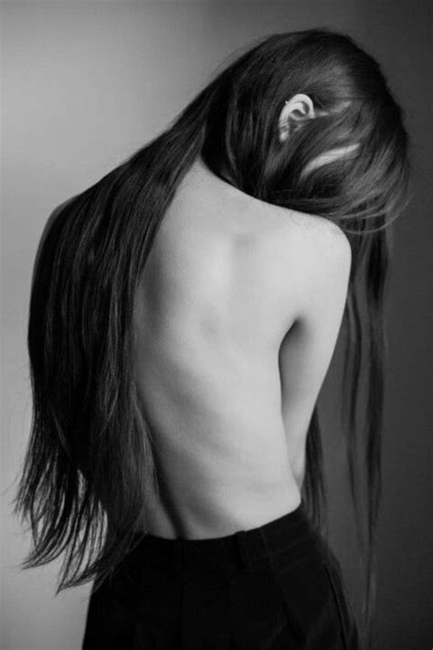 Espalda Long Hair Styles Model Poses Body Photography
