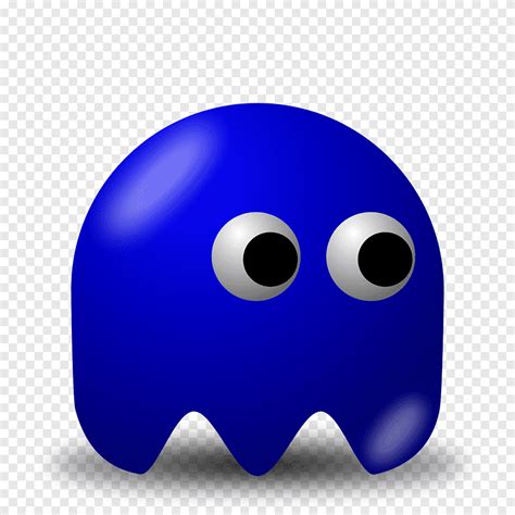 Pac Man Ghosts Blue Blue Ghost S Blue Video Game Png Pngegg