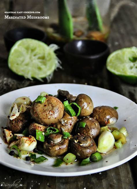 Marinated Mushrooms | Recipe | Marinated mushrooms, Lunch recipes ...